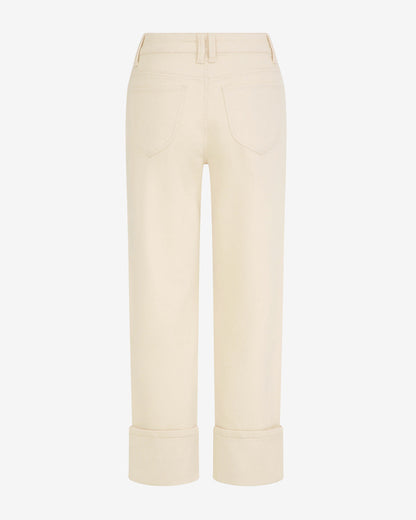 Cuffed Bottom Pant Natural - Draper James
