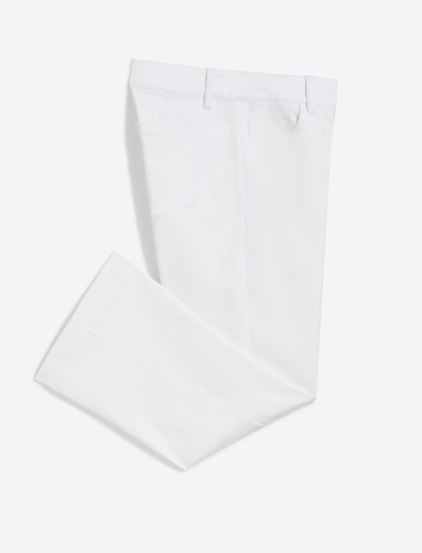 Wide Leg Jeans in White Denim Magnolia White - Draper James