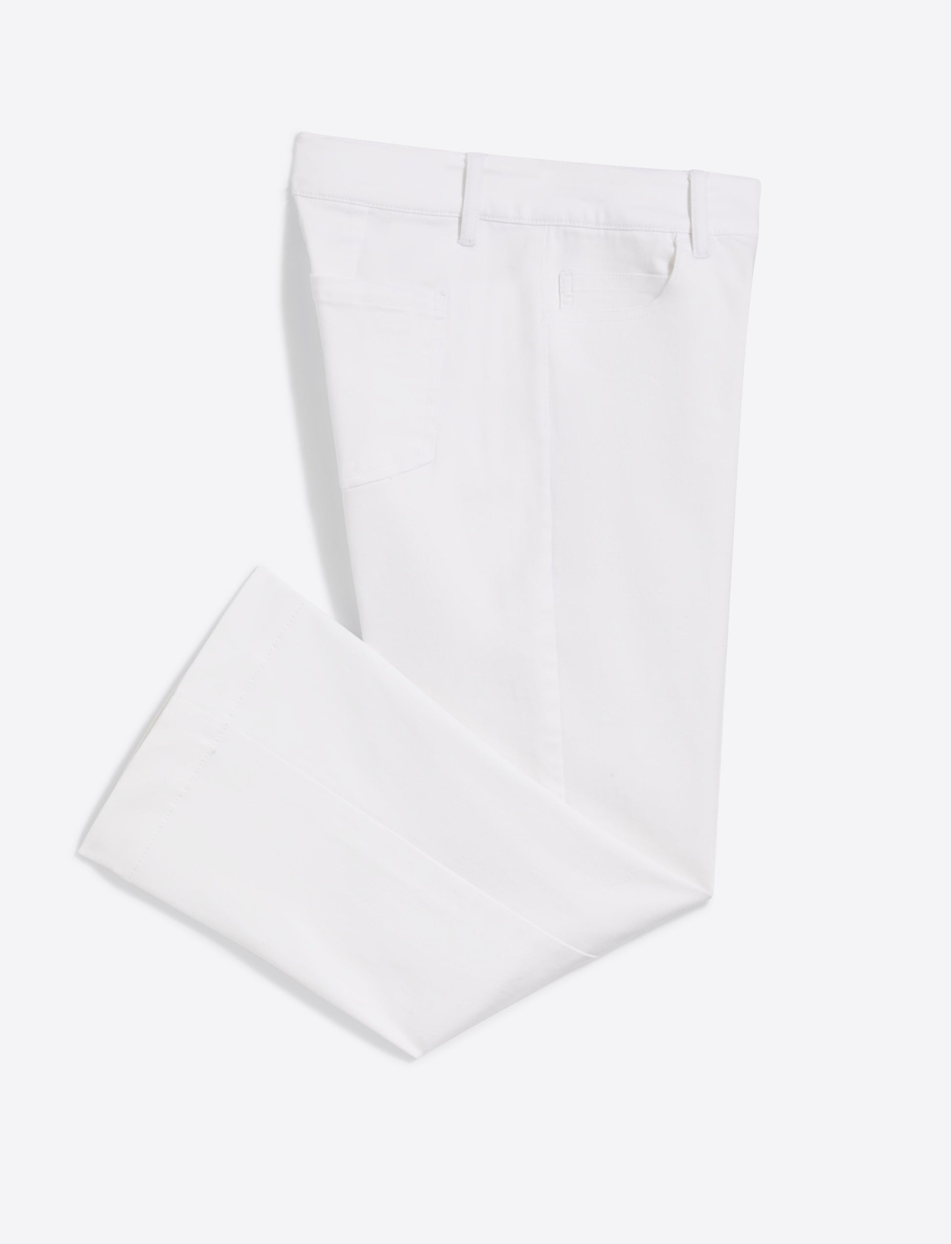Wide Leg Jeans in White Denim Magnolia White - Draper James