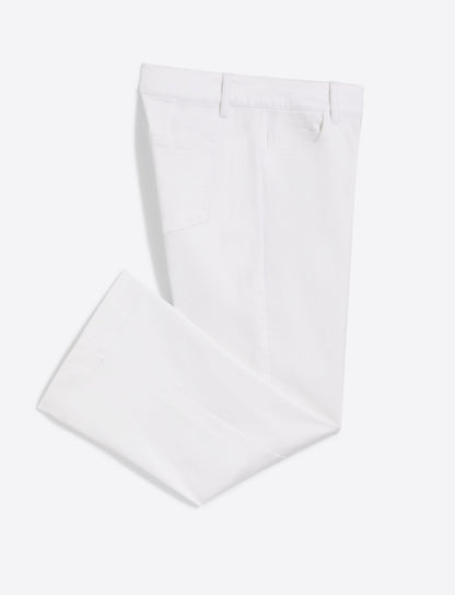 Wide Leg Jeans in White Denim Magnolia White - Draper James