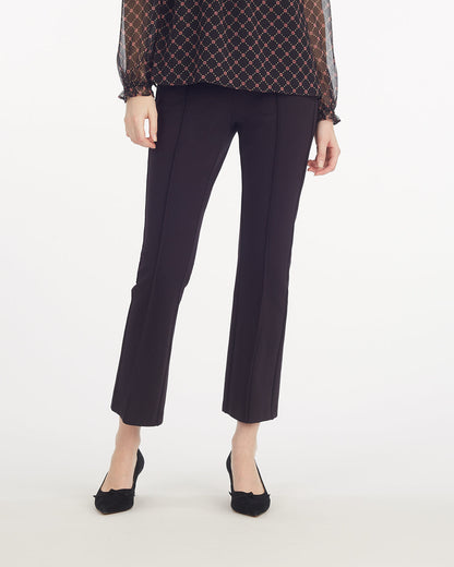 Knit Pants in Ponte – Classic Fit Black - Draper James