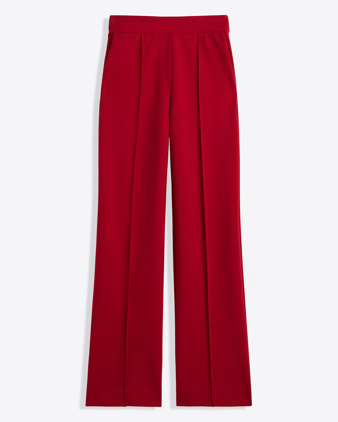 Flare Pants in Ponte – Navy Red - Draper James