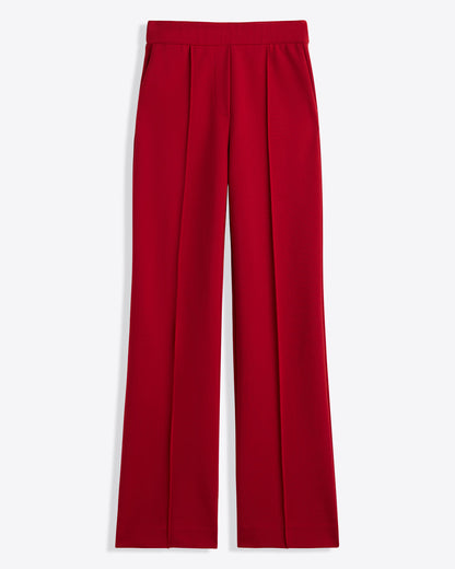 Flare Pants in Ponte – Navy Red - Draper James