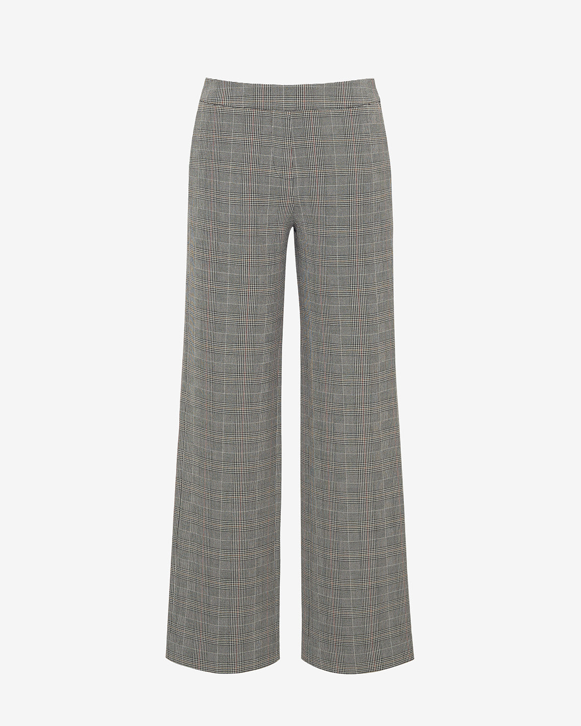 Wide Leg Glen Check Pant Glen Plaid - Draper James