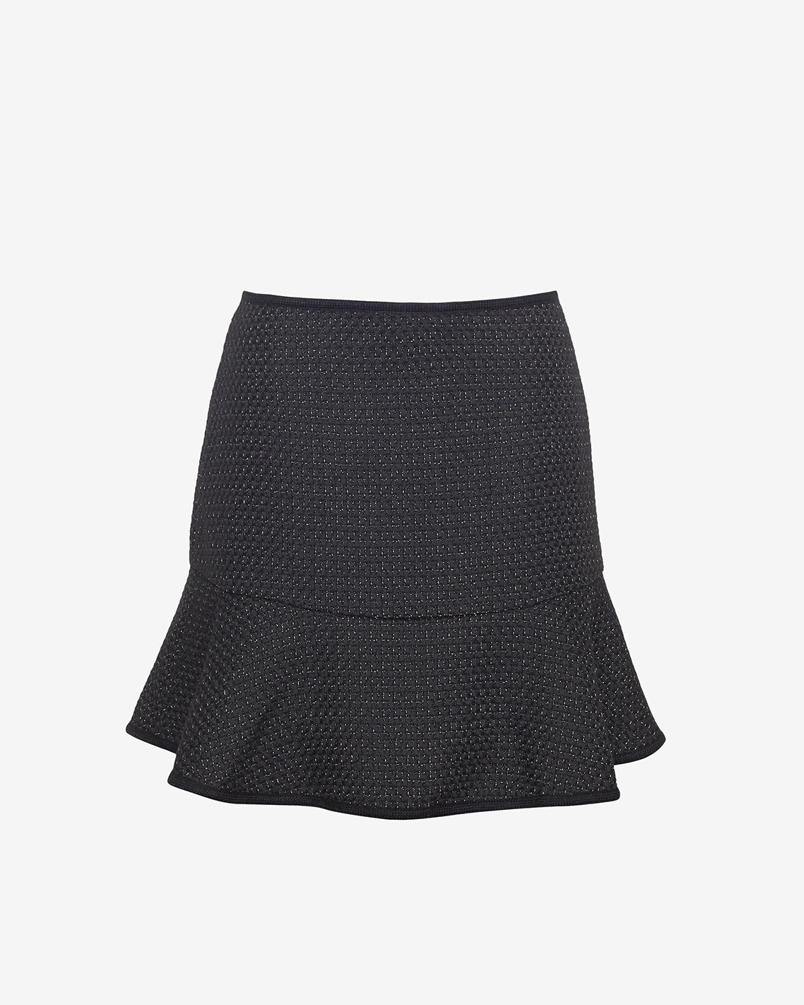 Mini Flounce Skirt | Women's Mini Skirts by Draper James Black - Draper James