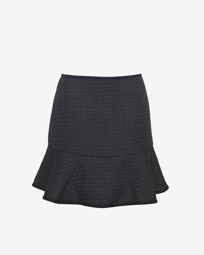 Mini Flounce Skirt | Women's Mini Skirts by Draper James Black - Draper James