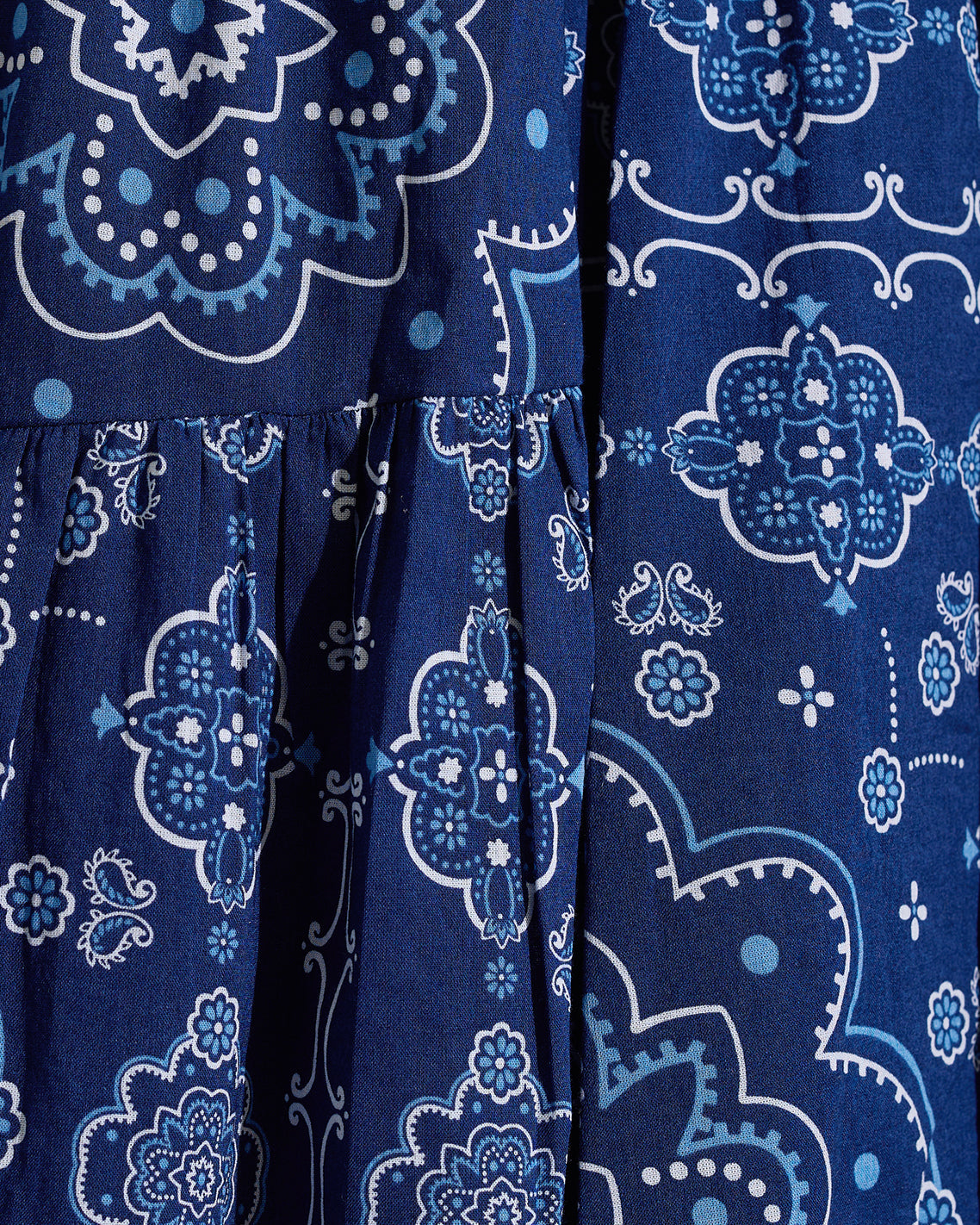 Midi Skirt in Bandana Blue Bandana Blue - Draper James