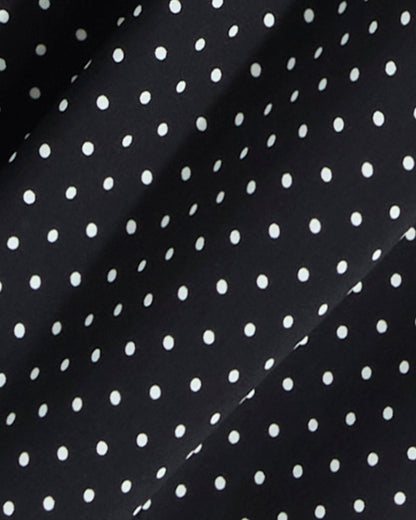 Midi Skirt in Polka Dot Black Polka Dot - Draper James