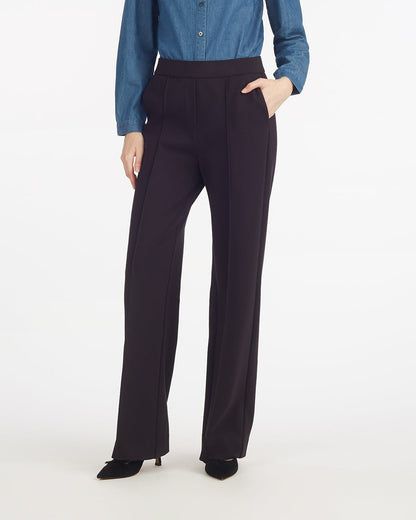 Flare Pants in Ponte – Classic Black Black - Draper James