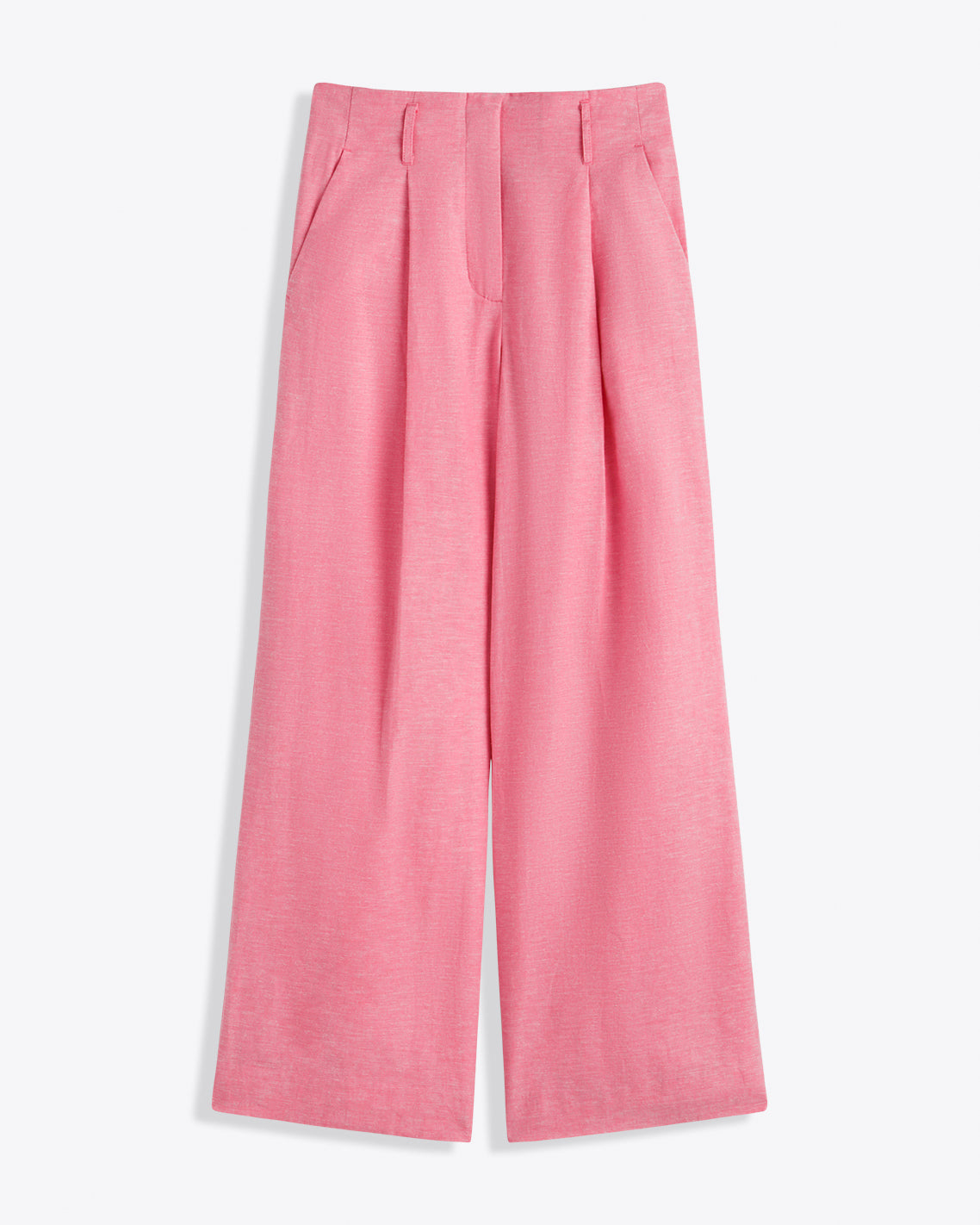 Linen Wide Leg Pants Pink - Draper James