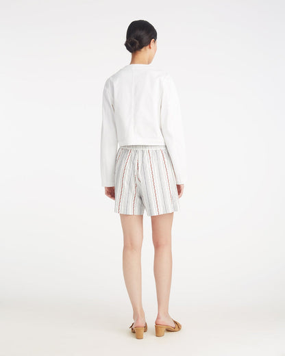 Tie Waist Short | Women's Shorts by Draper James Magnolia White - Draper James