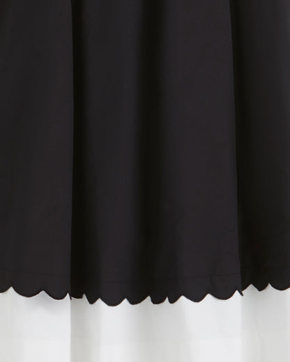 Midi Skirt in Black and White Black - Draper James