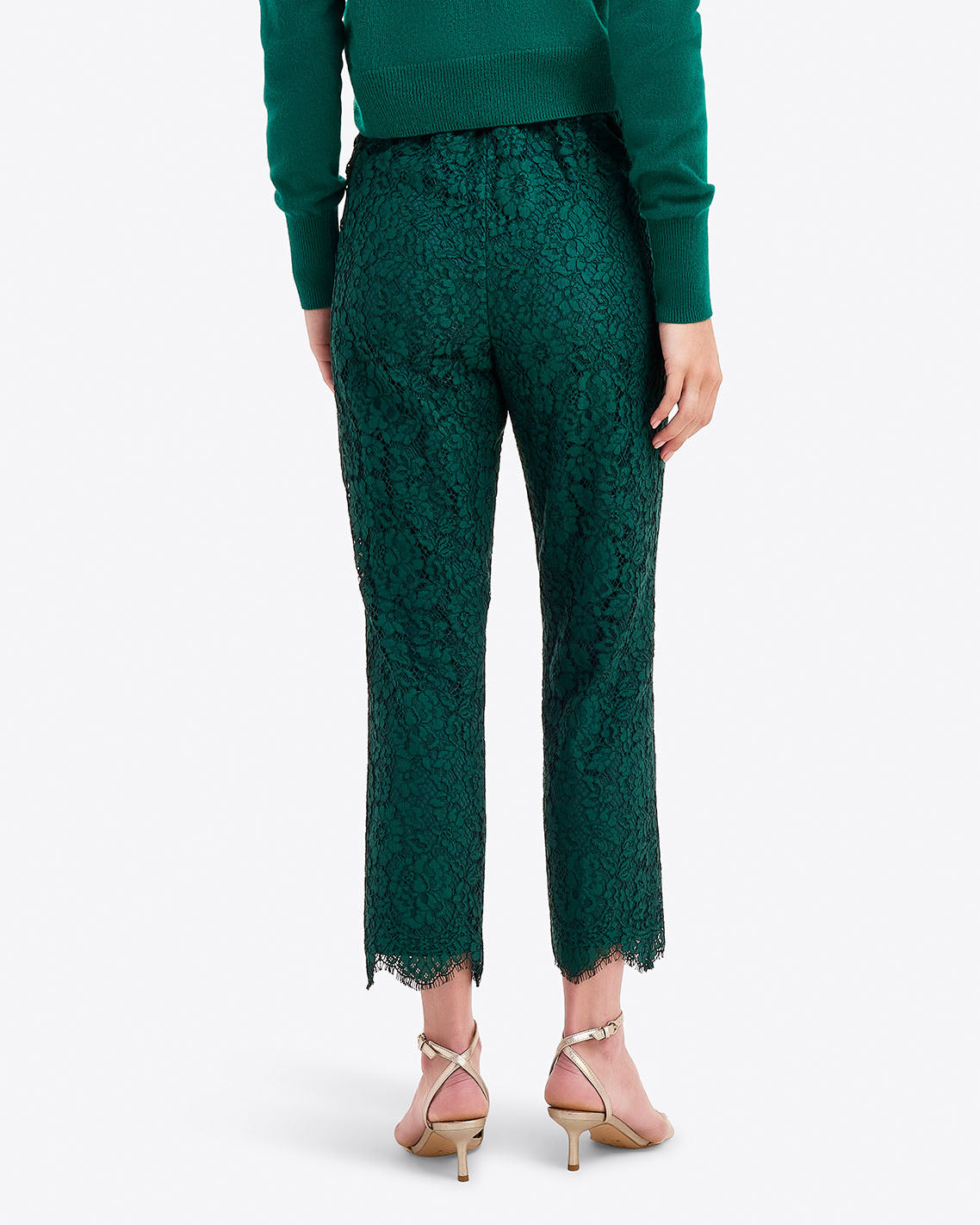 Lace Pants | Women's Dressy Pants by Draper James Evergreen - Draper James