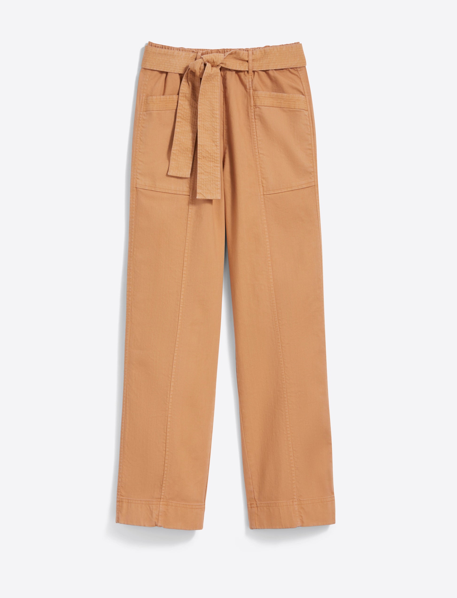 Utility Pant in Cotton Twill Camel - Draper James