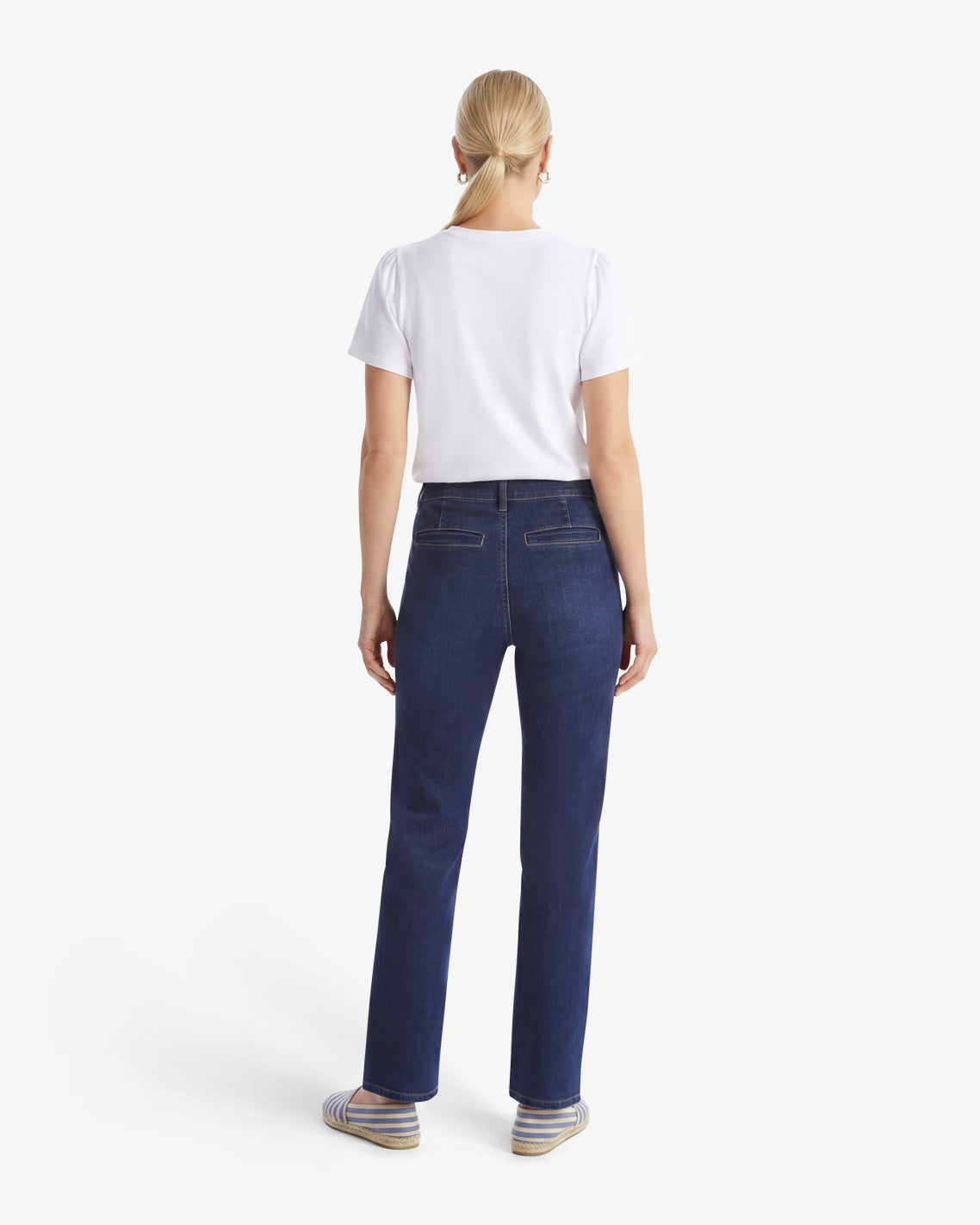 Wide Leg Denim Pant Medium Wash - Draper James