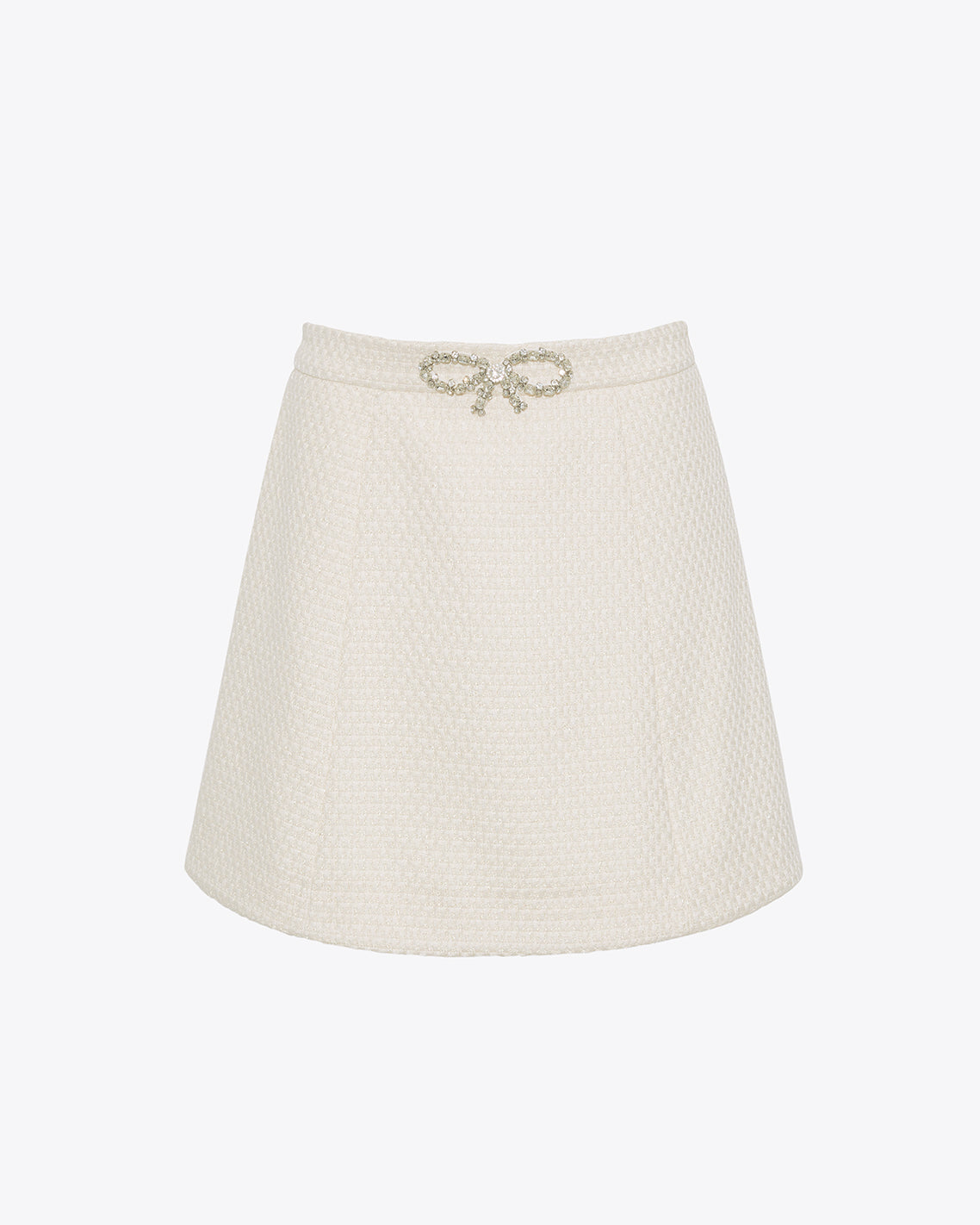 Mini Skirt in Vanilla Vanilla - Draper James