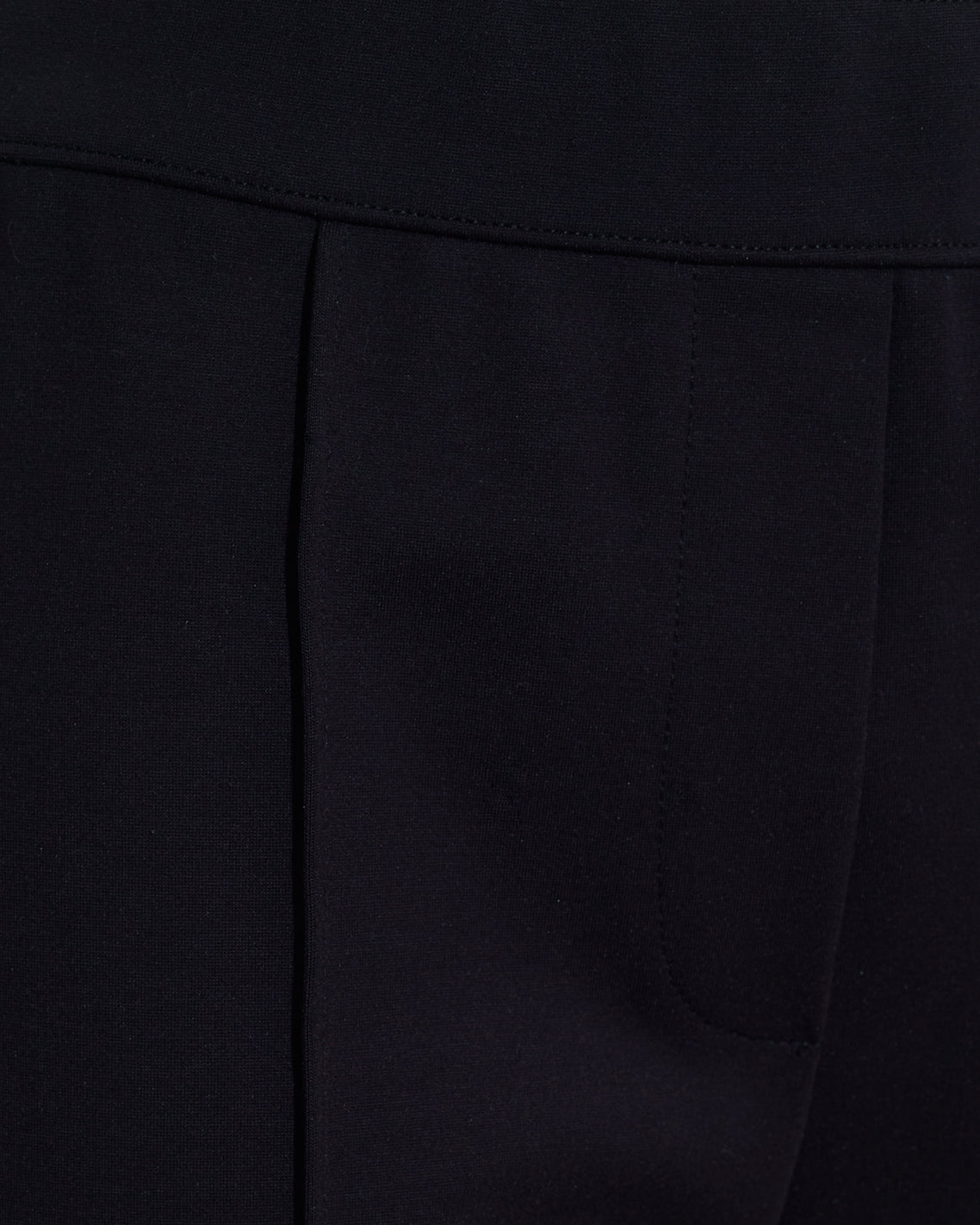 Trousers with Feather Trim Black - Draper James