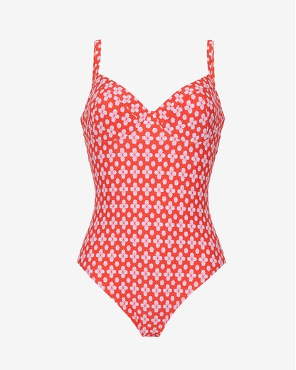 Red Geo One Piece Red Geo - Draper James