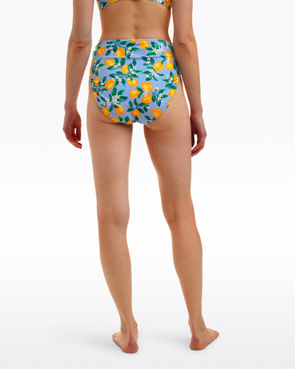 Lemon Blossom High Waist Bottom with Belt Lemon Blossom - Draper James