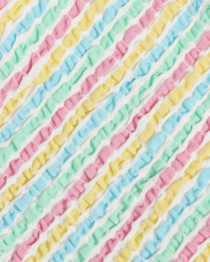 Smocked Bikini Bottom Multistripe - Draper James