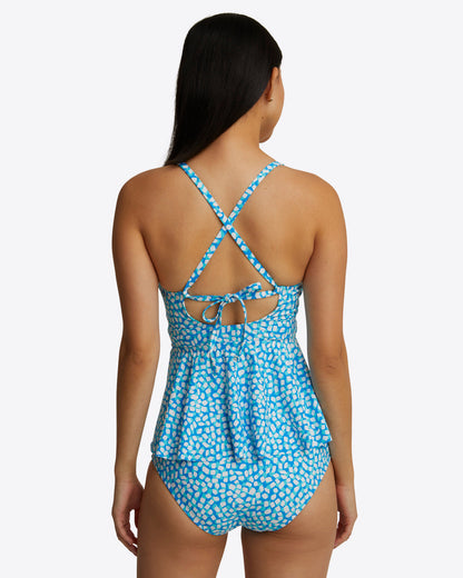 Tankini Top | Women's Swim Tops by Draper James Blue Multi - Draper James