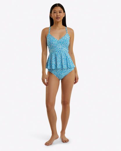 Tankini Top | Women's Swim Tops by Draper James Blue Multi - Draper James