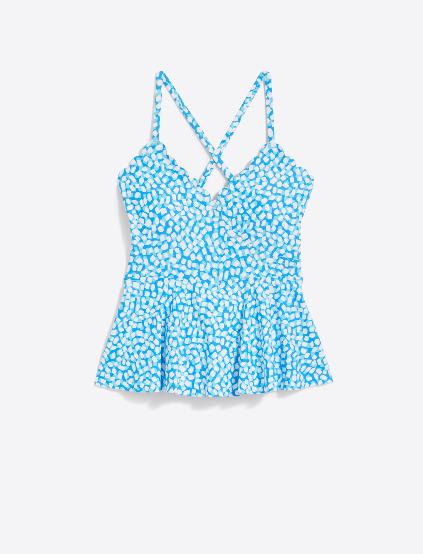 Tankini Top | Women's Swim Tops by Draper James Blue Multi - Draper James