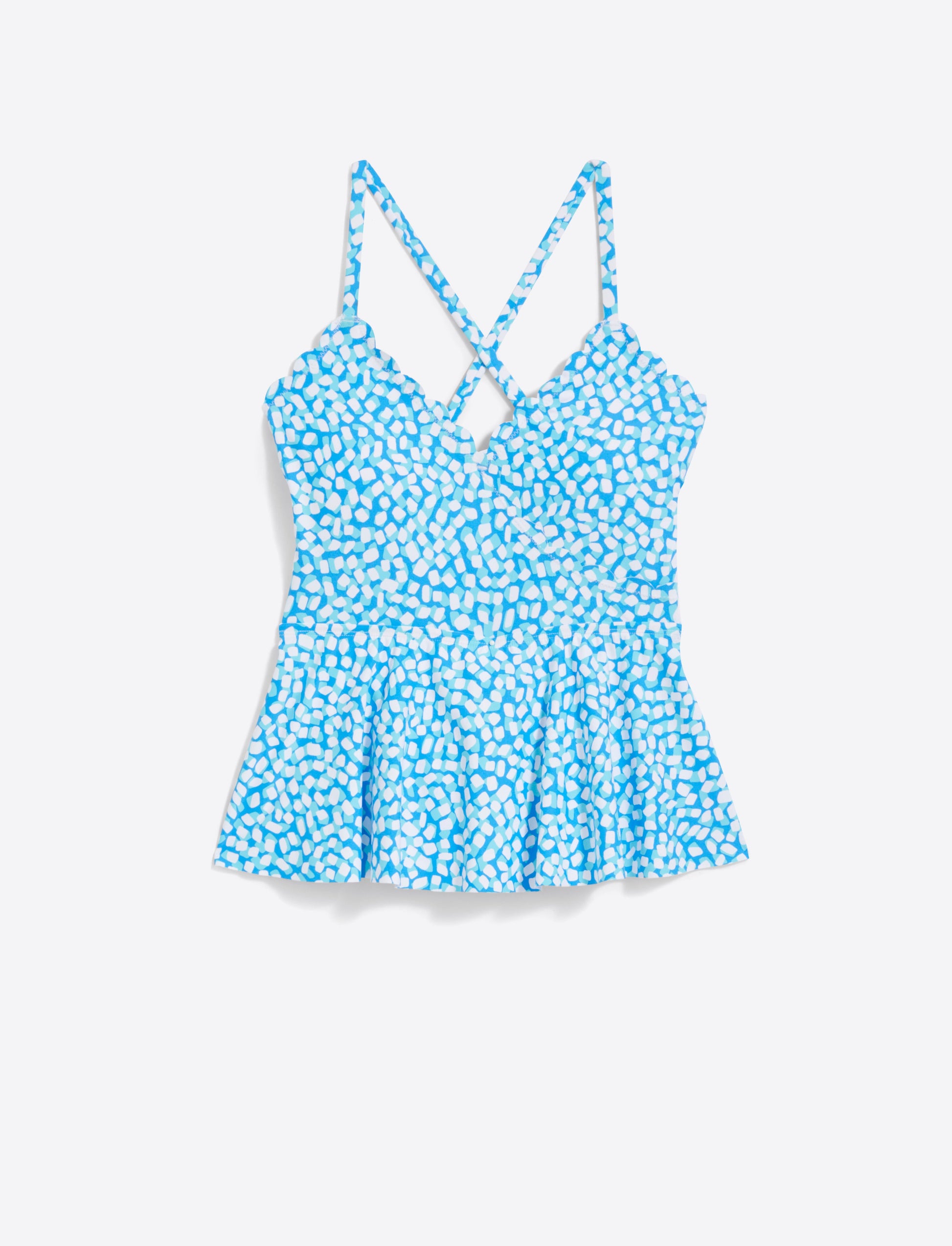 Tankini Top | Women's Swim Tops by Draper James Blue Multi - Draper James