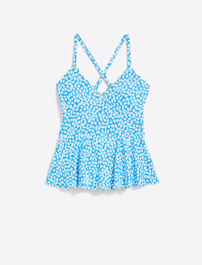 Tankini Top | Women's Swim Tops by Draper James Blue Multi - Draper James