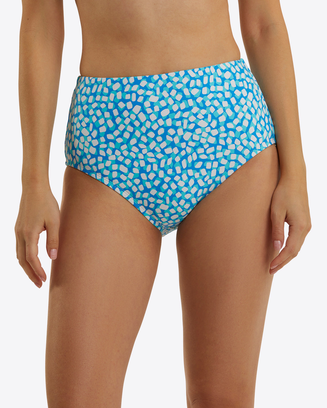 Tankini Bottom | Women's Swimwear by Draper James Blue Square Dot - Draper James