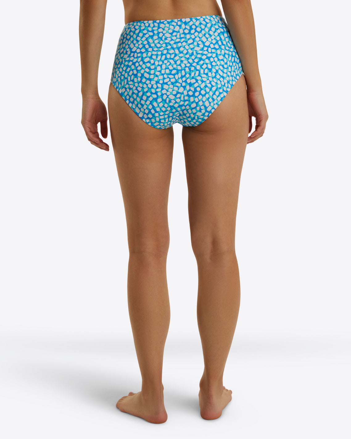 Tankini Bottom | Women's Swimwear by Draper James Blue Square Dot - Draper James