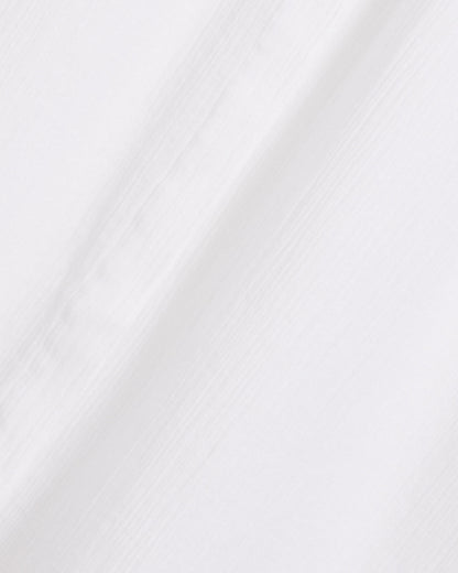 Crinkle Cotton Coverup White Crinkle Cotton - Draper James