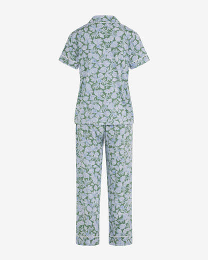 Short Sleeve Linda in Shell Fan Green Multi - Draper James
