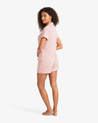 Sara Pajama in Wild Rose Pink Multi - Draper James