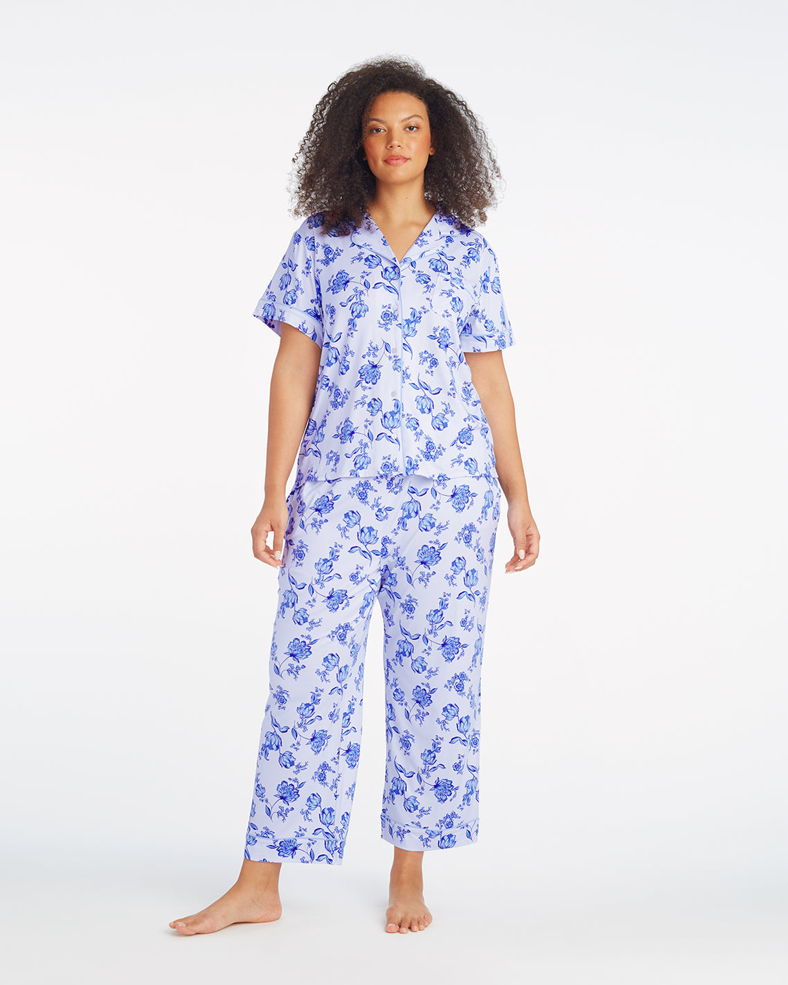 Linda Pajama Set in Magnolia Toile Magnolia Toile - Draper James