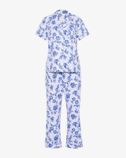 Linda Pajama Set in Magnolia Toile Magnolia Toile - Draper James