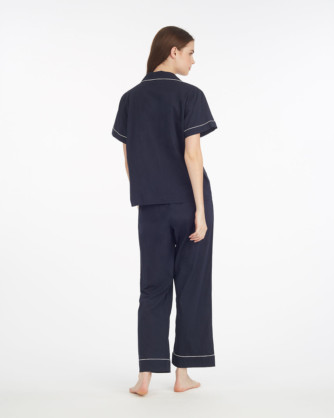 Linda Pajama Set Navy | Women's Sleepwear Nassau Navy - Draper James