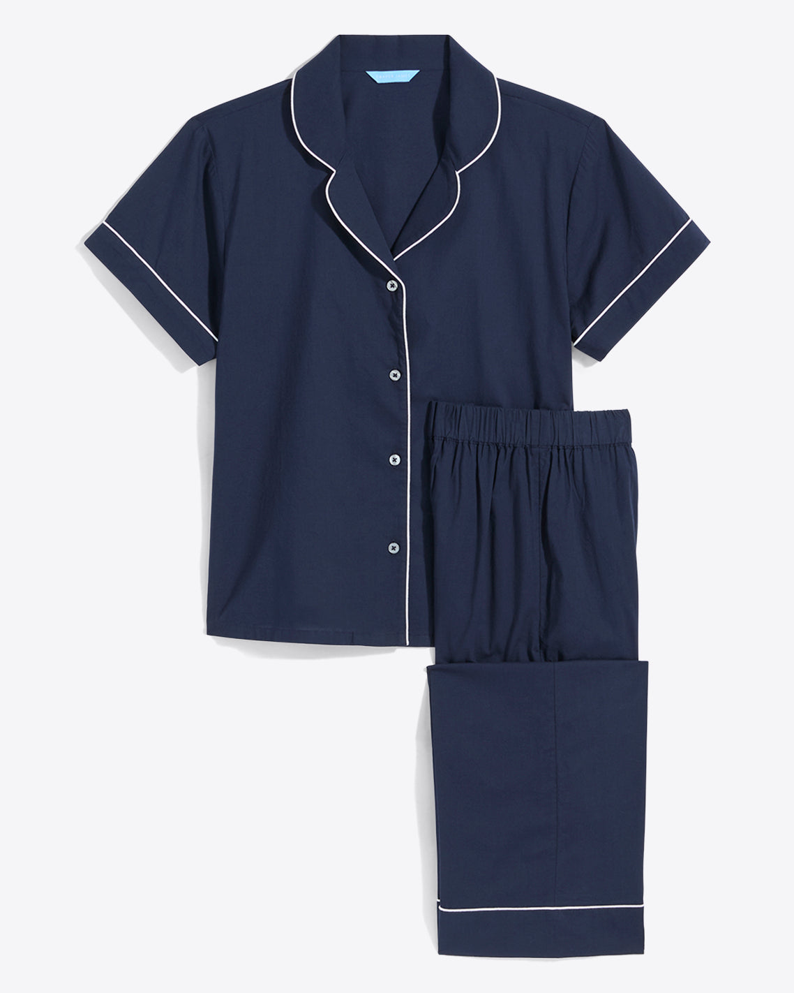 Linda Pajama Set Navy | Women's Sleepwear Nassau Navy - Draper James
