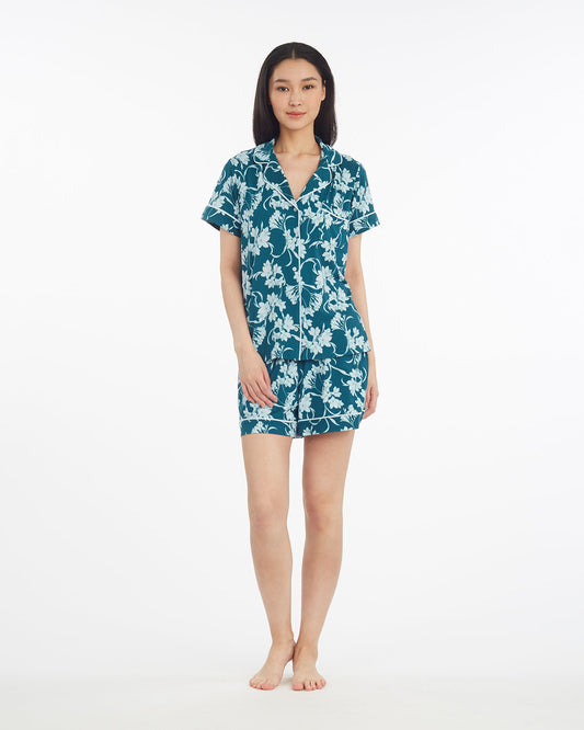 Sara Pajama Set in Wild Grove Wild Grove - Draper James