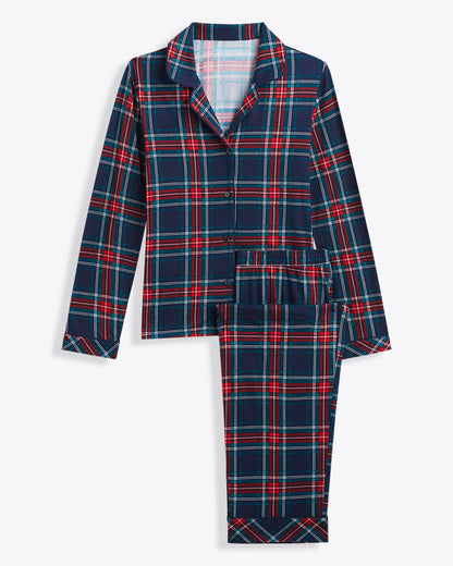 Men's Pajama Set in Georgia Plaid Georgia Plaid - Draper James