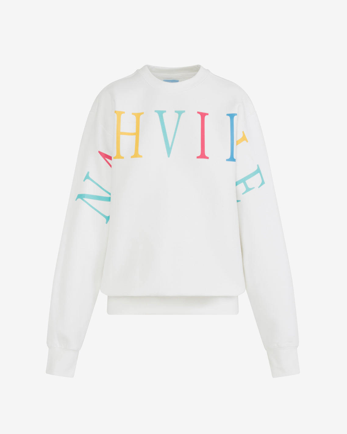 Nashville Crewneck Sweatshirt in Magnolia White Multi Multicolor - Draper James