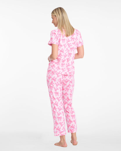 Linda Pajama Set in Be Mine Bow Be Mine Bow - Draper James