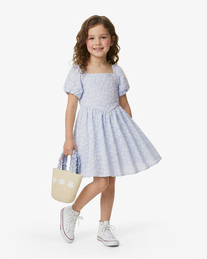 Floral Dress with Purse in Blue Blue - Draper James