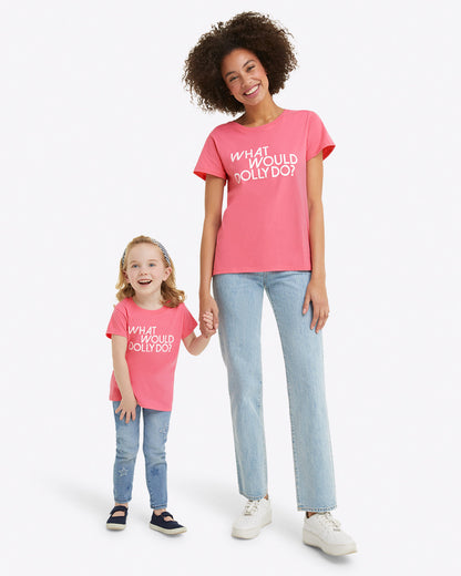 Kids WWDD Pink T-Shirt Pink - Draper James