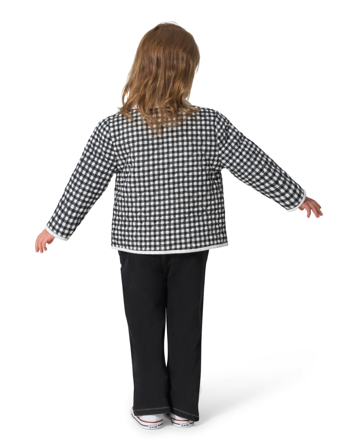 Girls' Top, Pant And Jacket Set Black Multi - Draper James