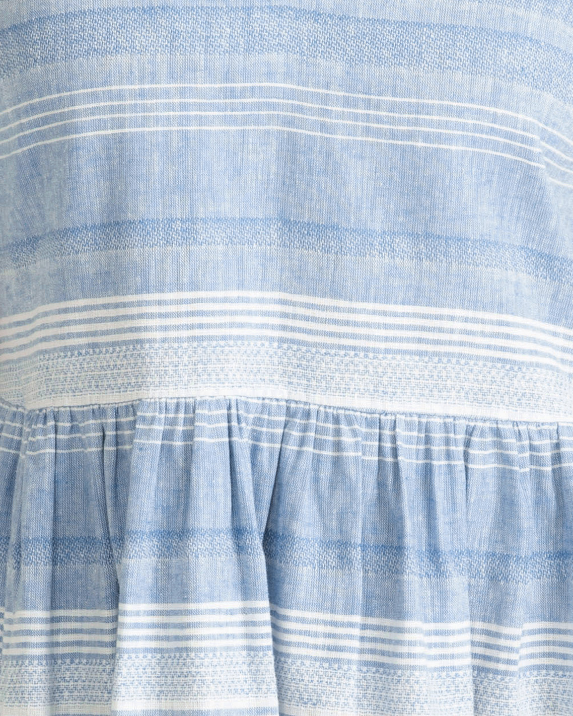 Simone Mini Dress in Stripe Blue Multi - Draper James