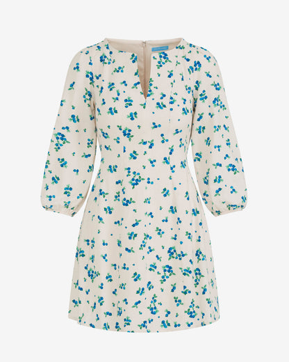 Shiloh Long Sleeve Dress Blue Multi - Draper James