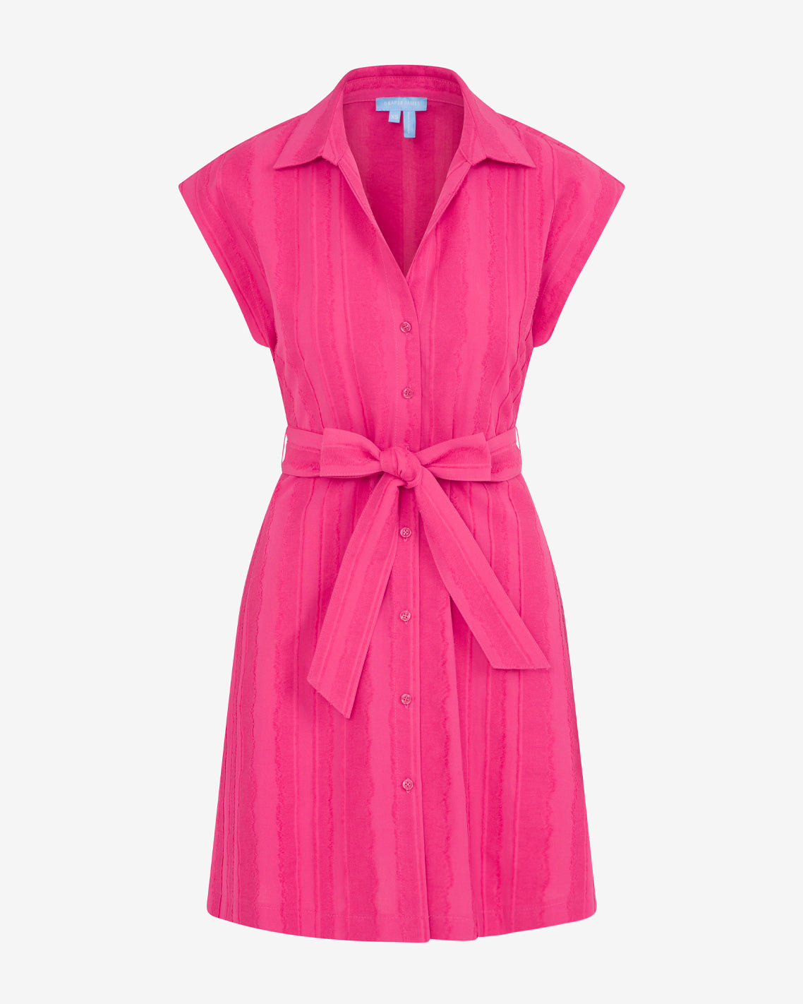 Trisha Mini Shirtdress Pink - Draper James