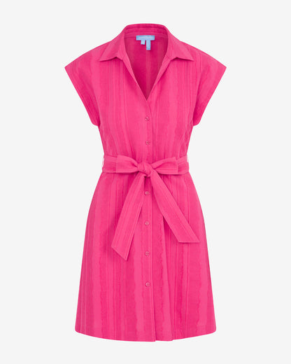 Trisha Mini Shirtdress Pink - Draper James