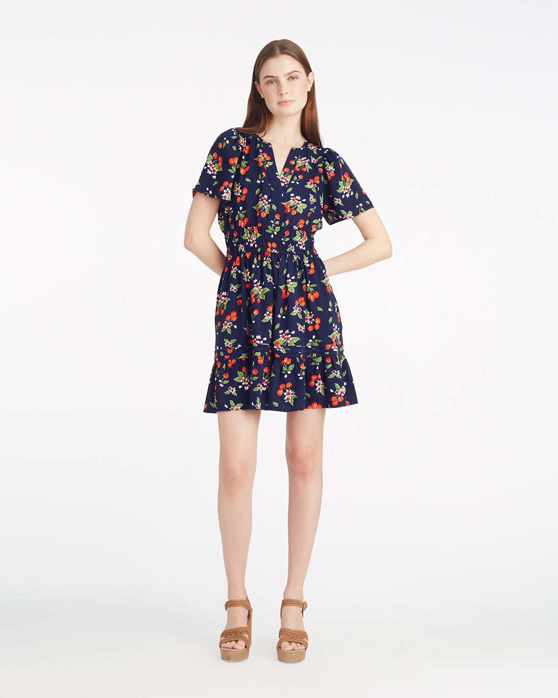 Wilson Mini Dress in Cherry Blossom Cherry Blossom - Draper James